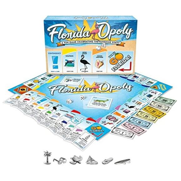 FloridaOpoly - Florida Themed Monopoly Board Game New Sealed - Picture 6 of 6